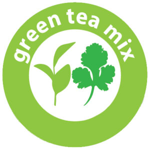 Grüntee-Mischung